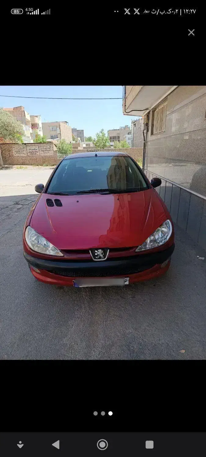 ۲۰۶ مدل ۸۳ سالم فرانسه|خودرو سواری و وانت|نیشابور, تختی|دیوار