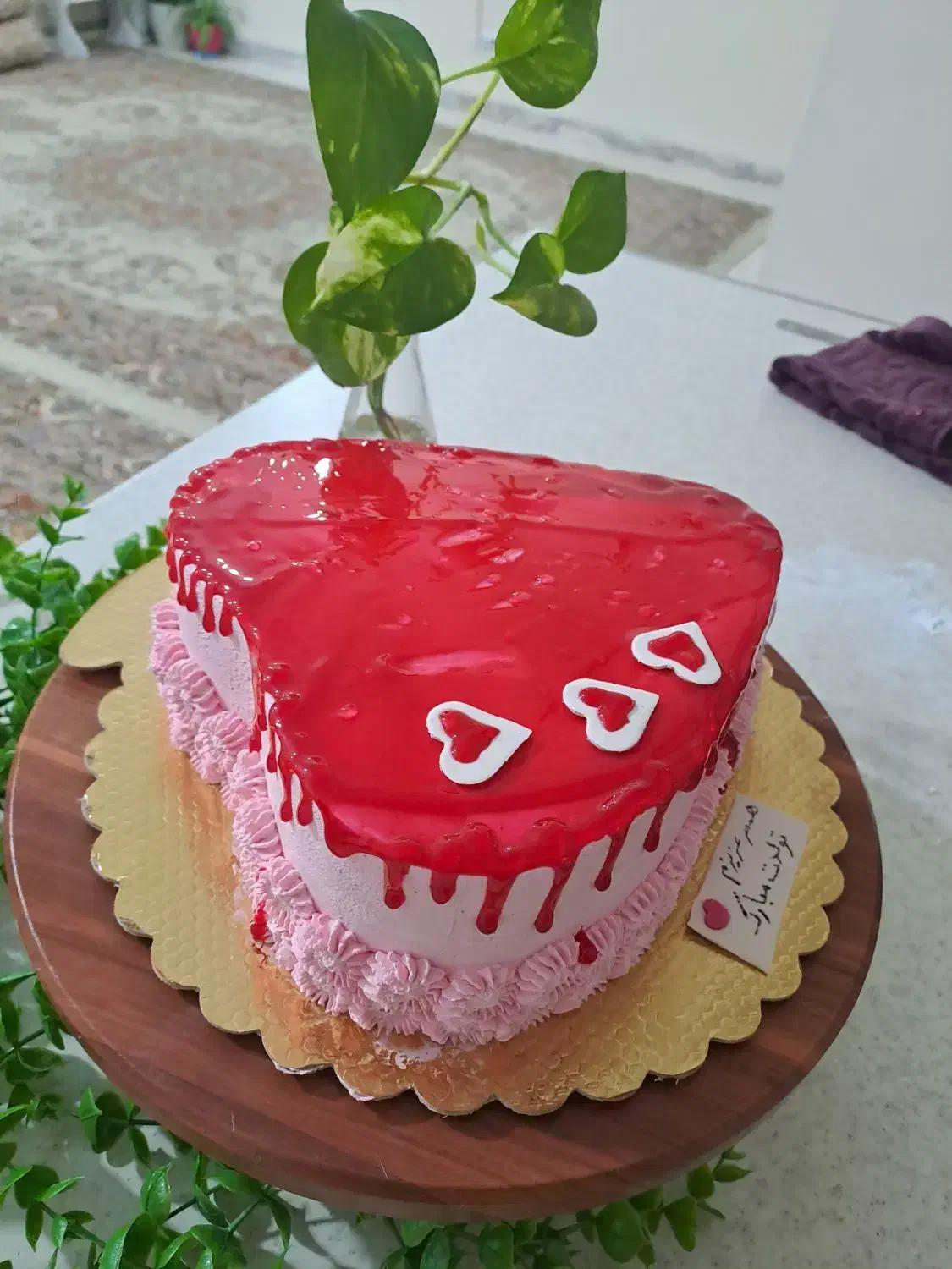 کیک تولد خانگی و باکیفیت بینظیر|خوردنی و آشامیدنی|کنارک, |دیوار