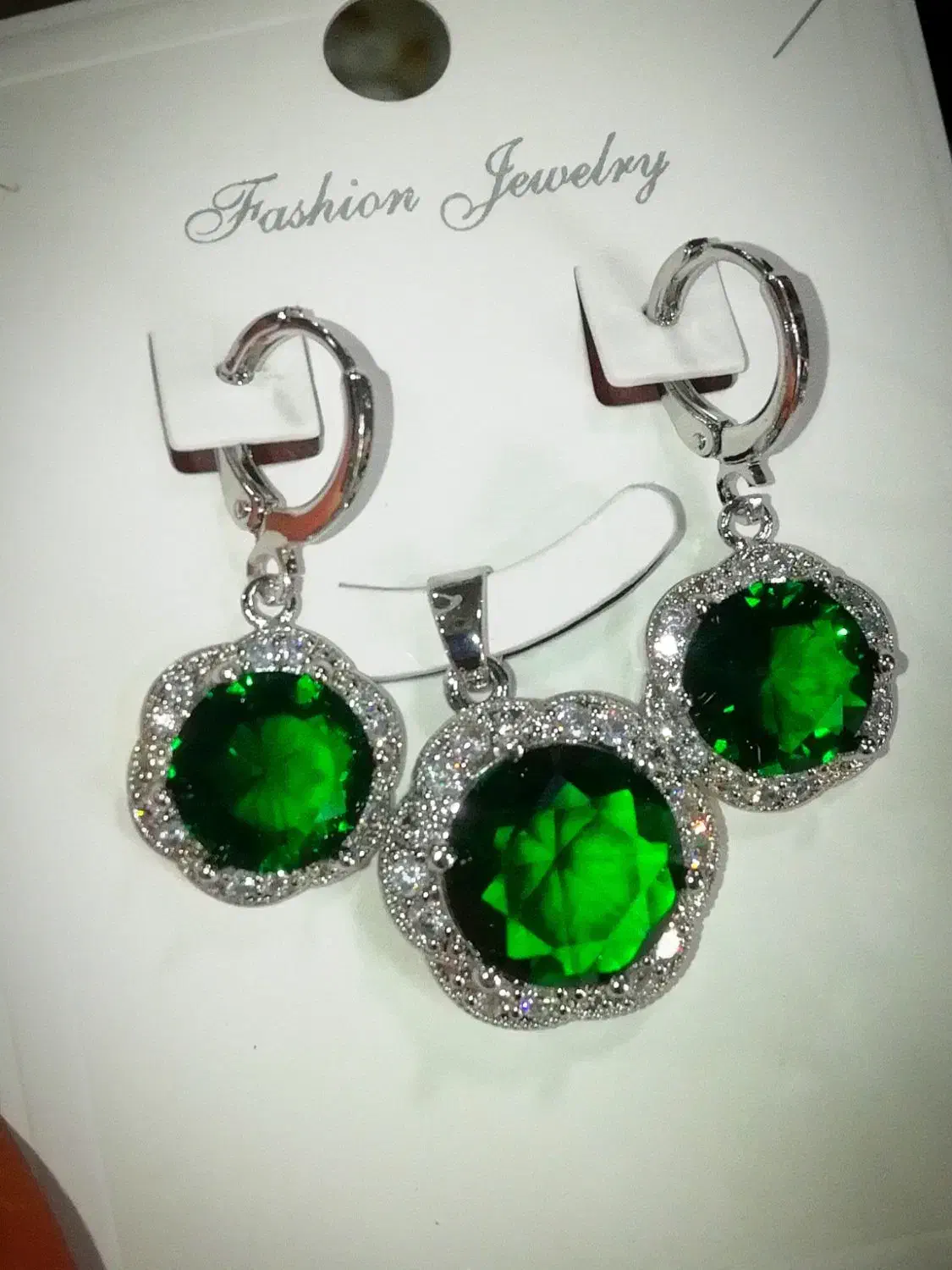 نیم ست طرح نقره دور نگین|بدلیجات|مشهد, اروند|دیوار