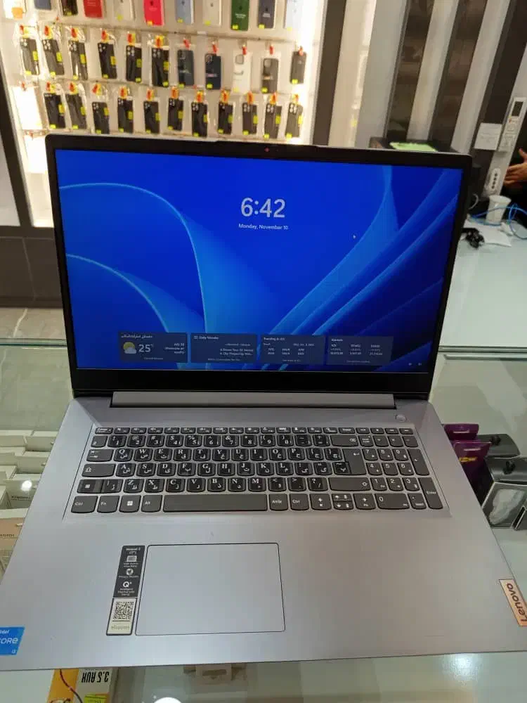 لپ تاپ لنوو i3-1115G4 ،اینچ17|رایانه همراه|گنبد کاووس, |دیوار