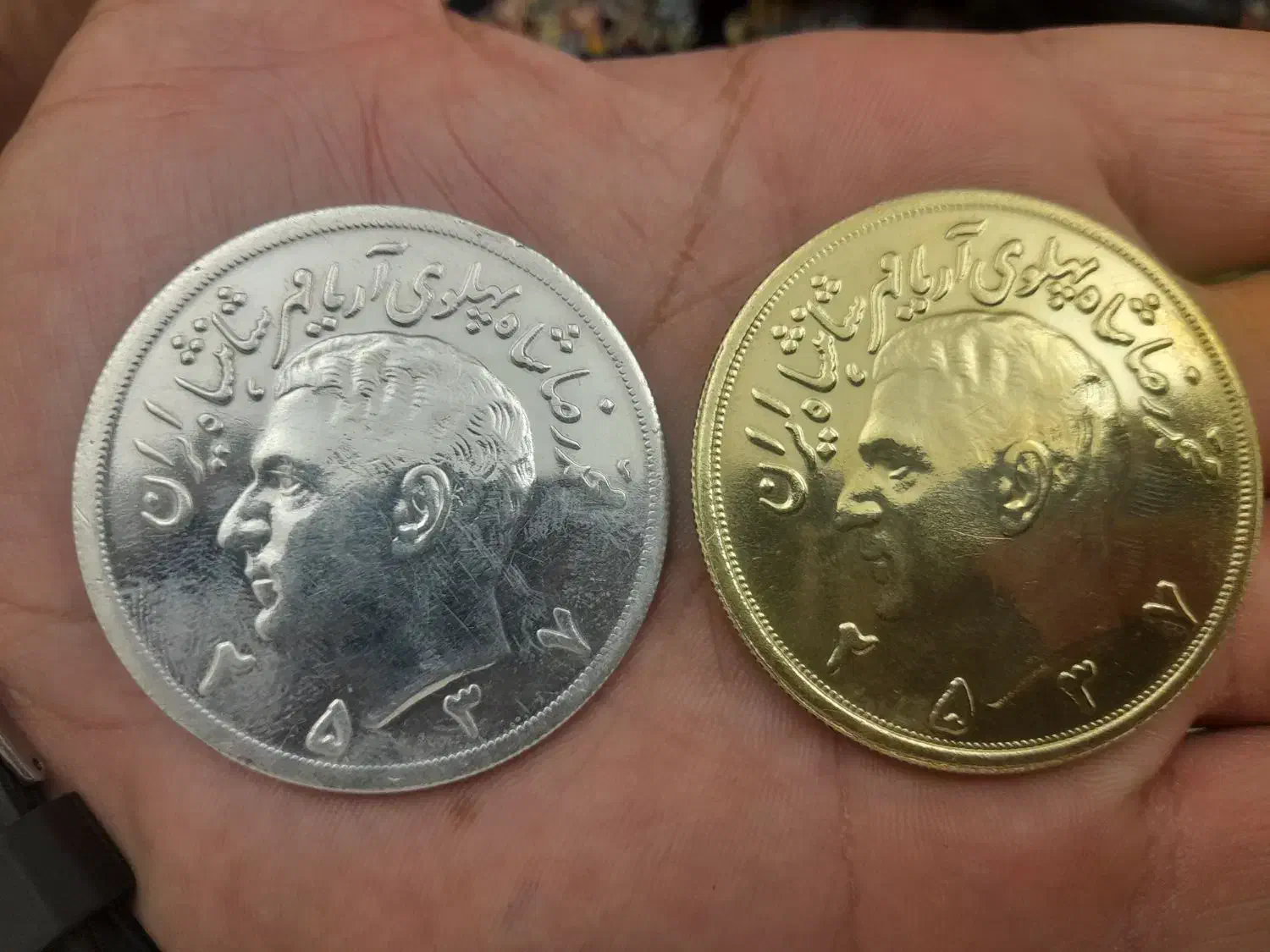 دو عدد سکه جفت|کلکسیون سکه، تمبر، اسکناس|قزوین, |دیوار