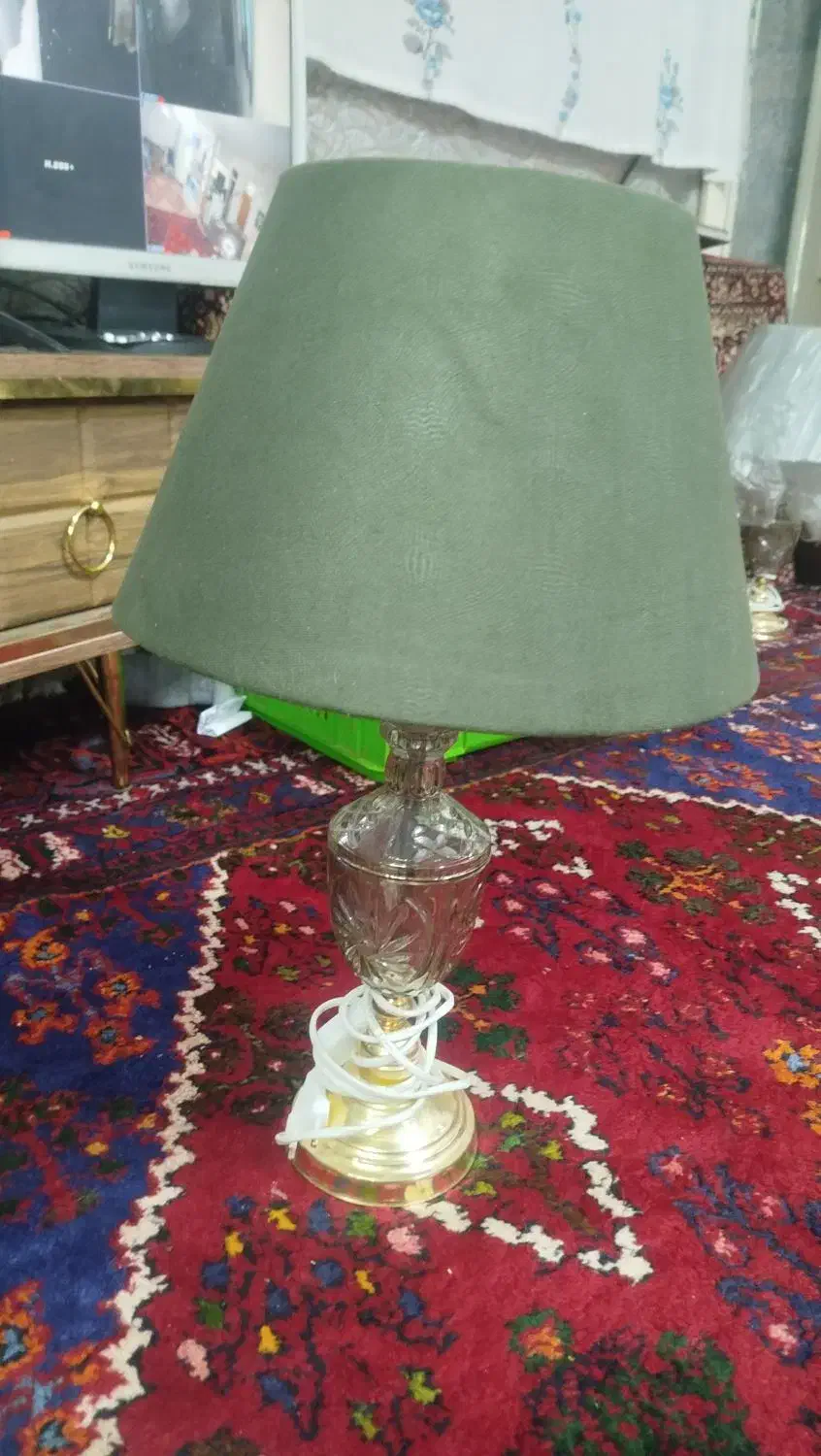 چراغ خواب کریستال|چراغ خواب و آباژور|باسمنج, |دیوار