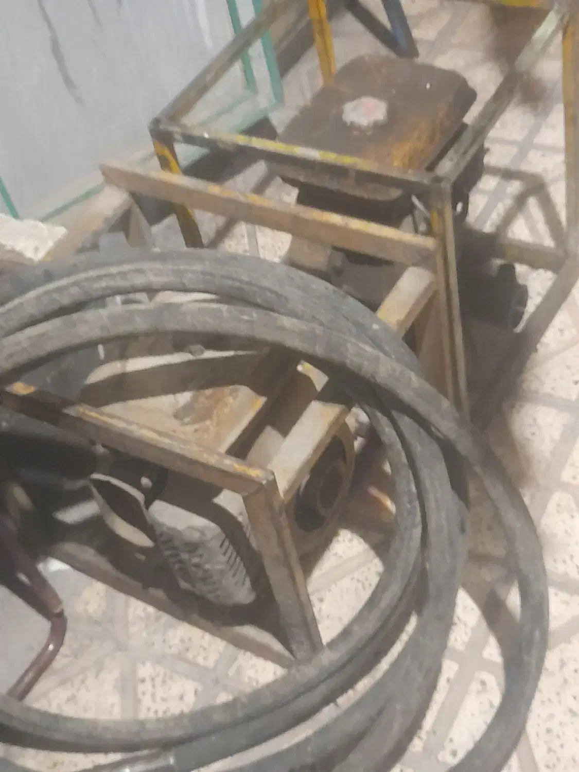 ۲عددویبره بنزینی روبین همراه باشیلنگ|ابزارآلات|میانه, |دیوار