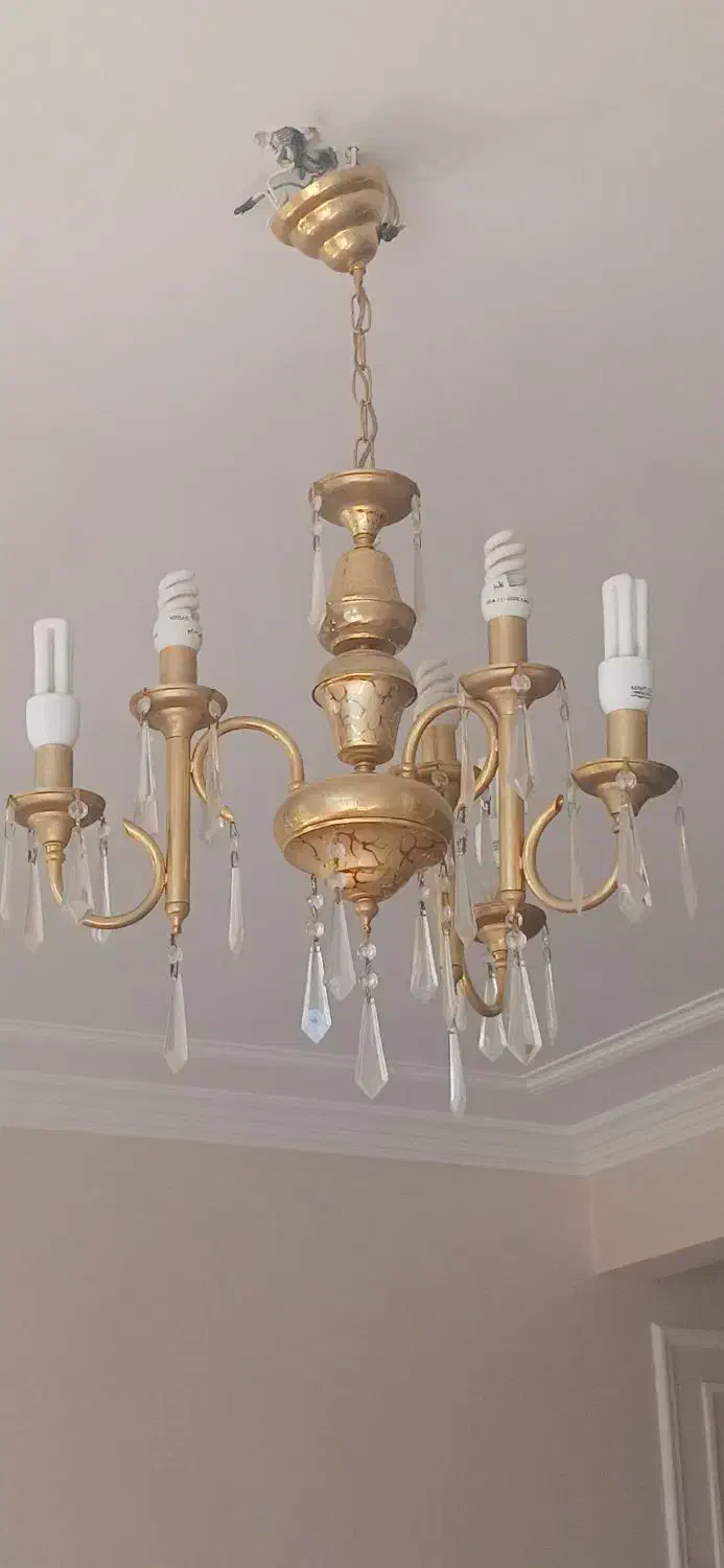 لوستر ۳ مدل در حد نو|لوستر و چراغ آویز|قوچان, |دیوار