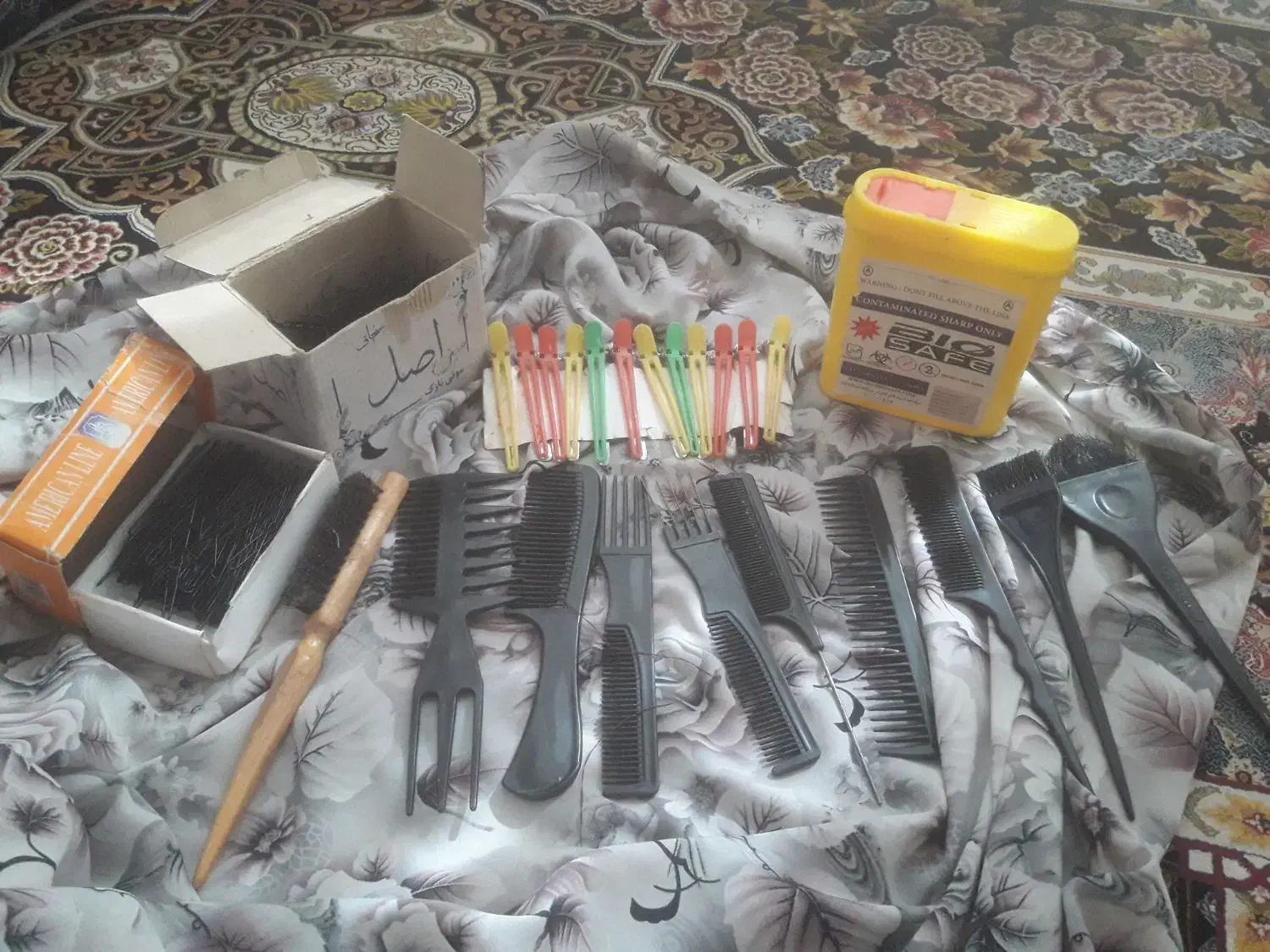 وسایل شنیون|آرایشی، بهداشتی، درمانی|کاشمر, |دیوار