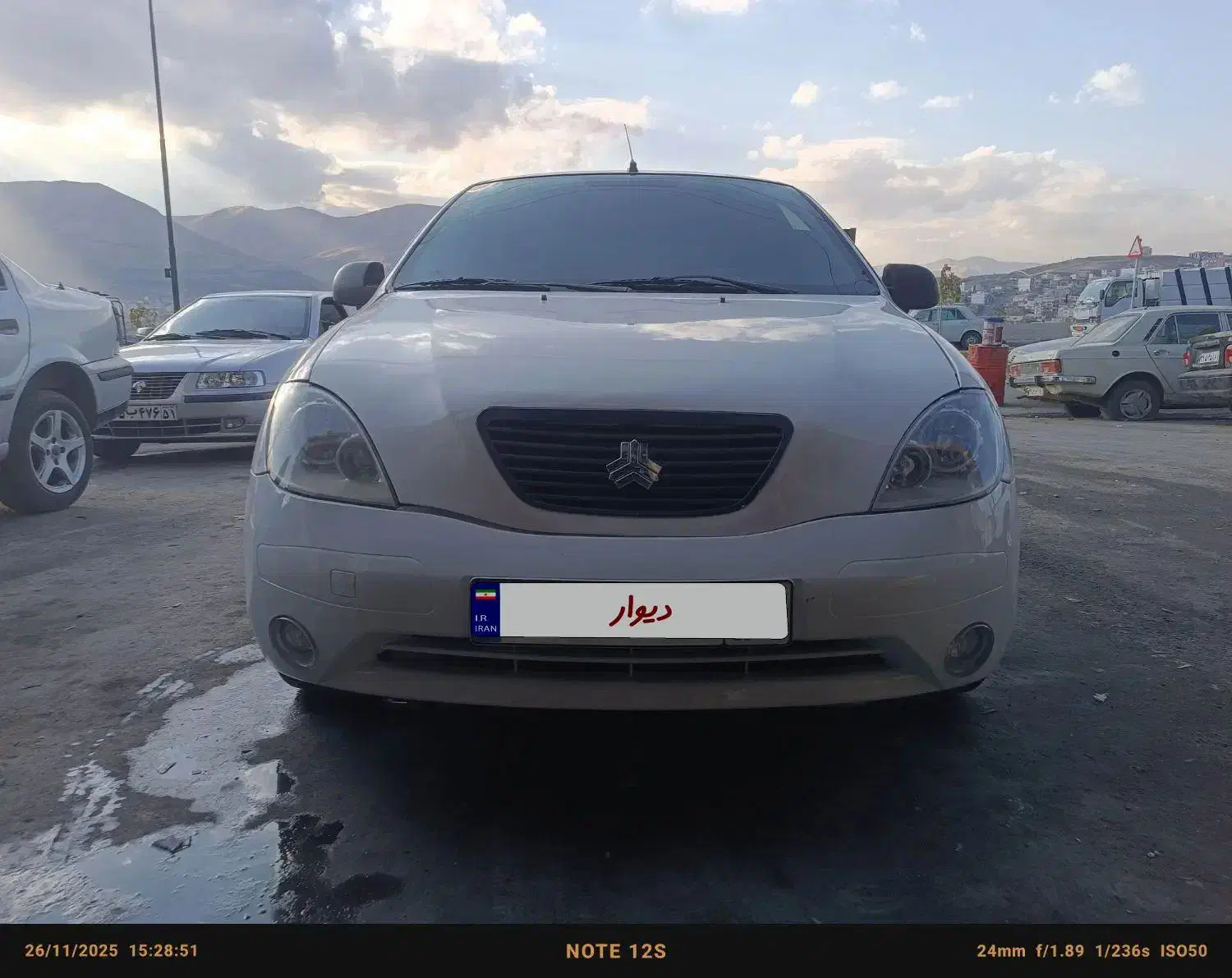 تیبا ۲ مدل ۹۶ درجه ۱|خودرو سواری و وانت|سنندج, |دیوار