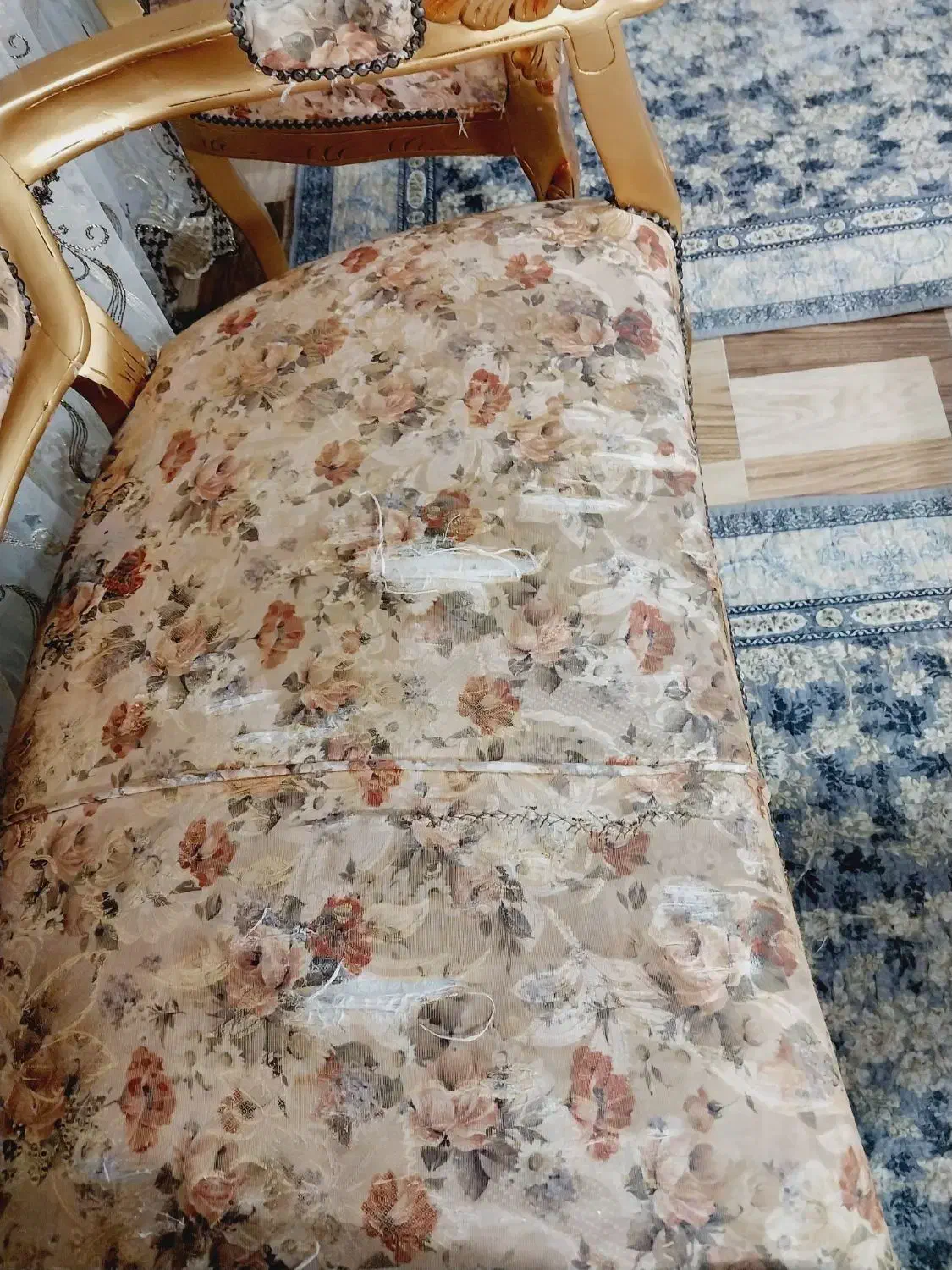 مبل سلطنتی|مبلمان خانگی و میز عسلی|خرمآباد, |دیوار