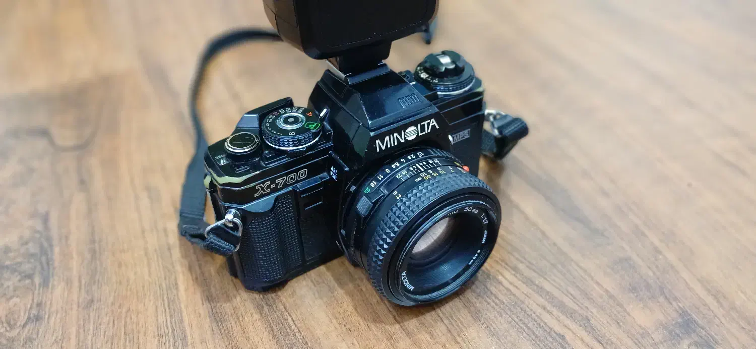 دوربین آنالوگ Minolta X 700 + MD 50mm+Tamron 135mm|دوربین عکاسی و فیلم‌برداری|تهران, سعادت‌آباد|دیوار