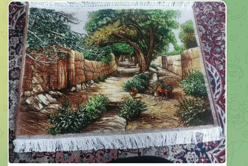 خودم بافتم تابلوفرشو|تابلو فرش|مشهد, پورسینا|دیوار