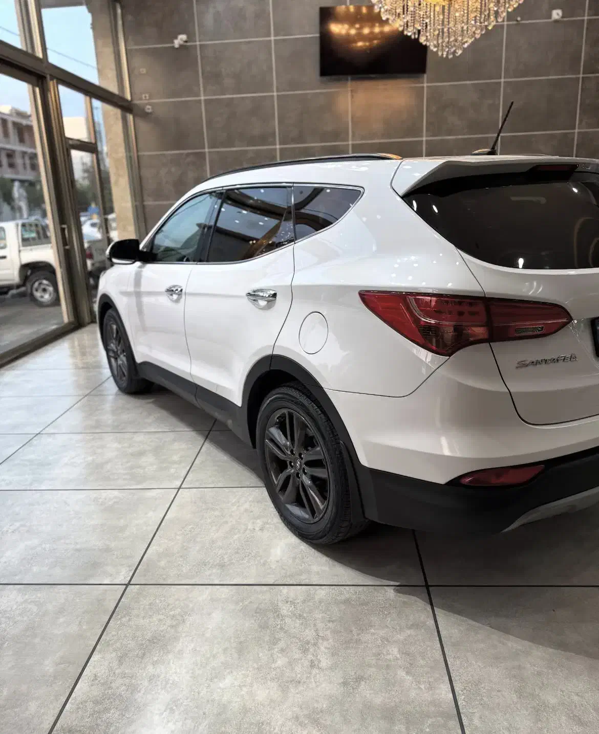 سانتافه ۲۰۱۵ فول با اتوپارک|خودرو سواری و وانت|سنندج, |دیوار