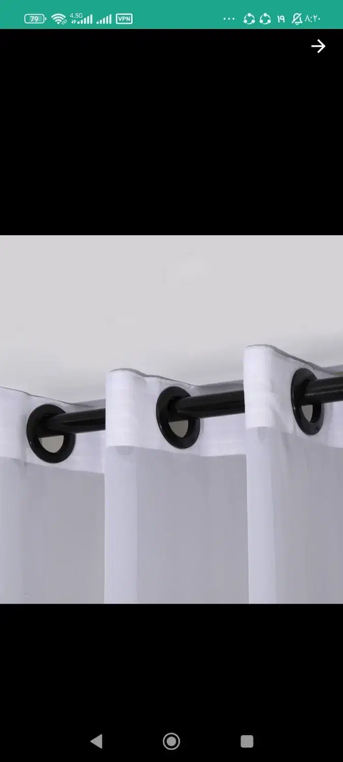 پنل پانچی دوخته شده حریر ساده|پرده، رانر، رومیزی|رشت, رشتیان|دیوار