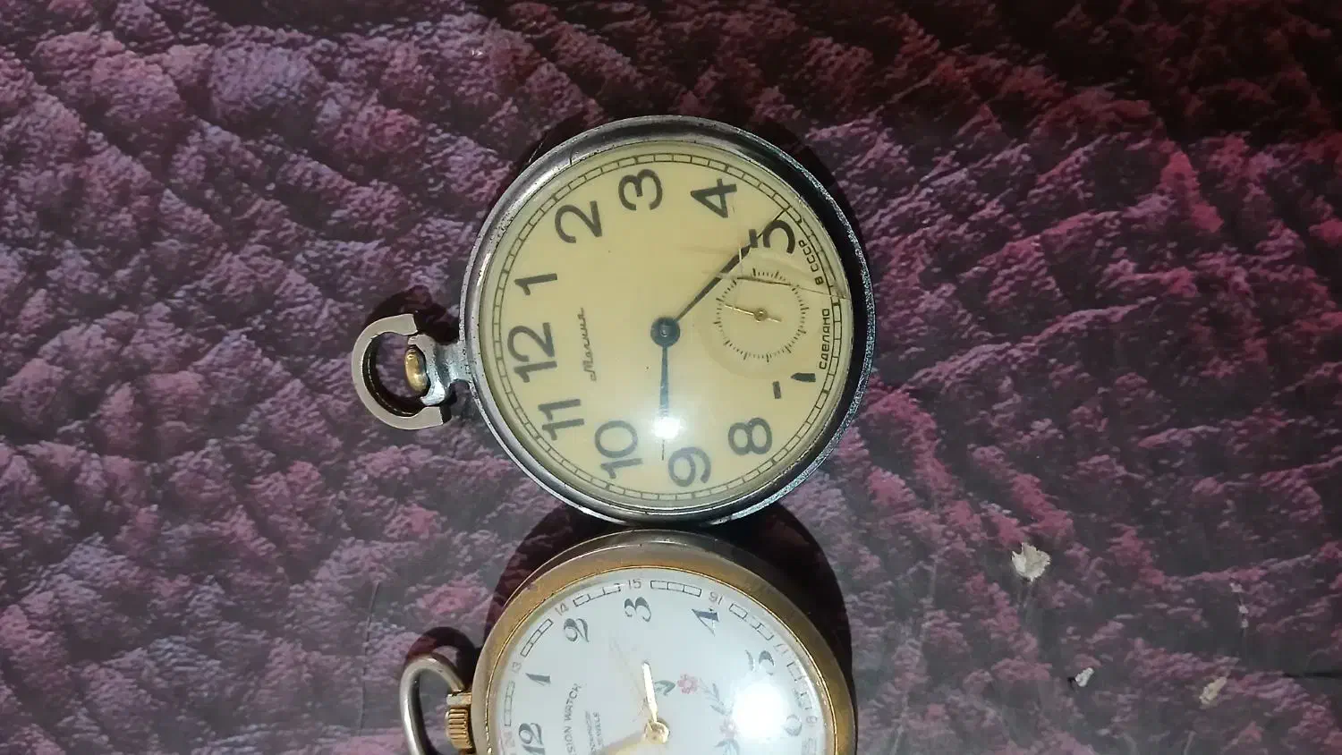 ساعت سوئیس جیبی کوکی|کلکسیون اشیاء عتیقه|کوچصفهان, |دیوار