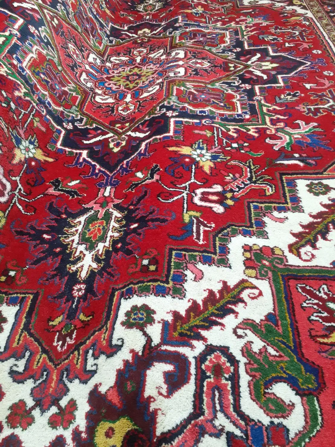 فرش ۹متری هریس الوار|فرش|میانه, |دیوار