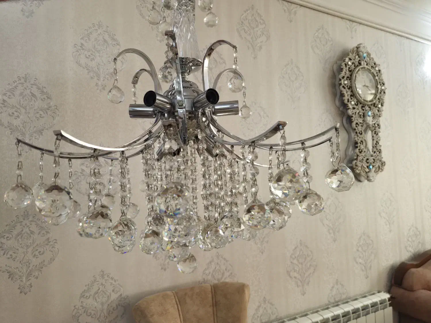 لوستر|لوستر و چراغ آویز|بجنورد, |دیوار