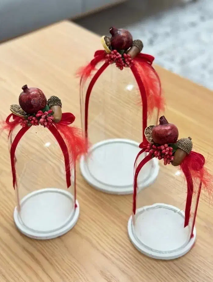 باکس شیشه ای یلدا، دسته گل، گل شاخه ای، گل قیفی|صنایع دستی و سایر لوازم تزئینی|یزد, |دیوار