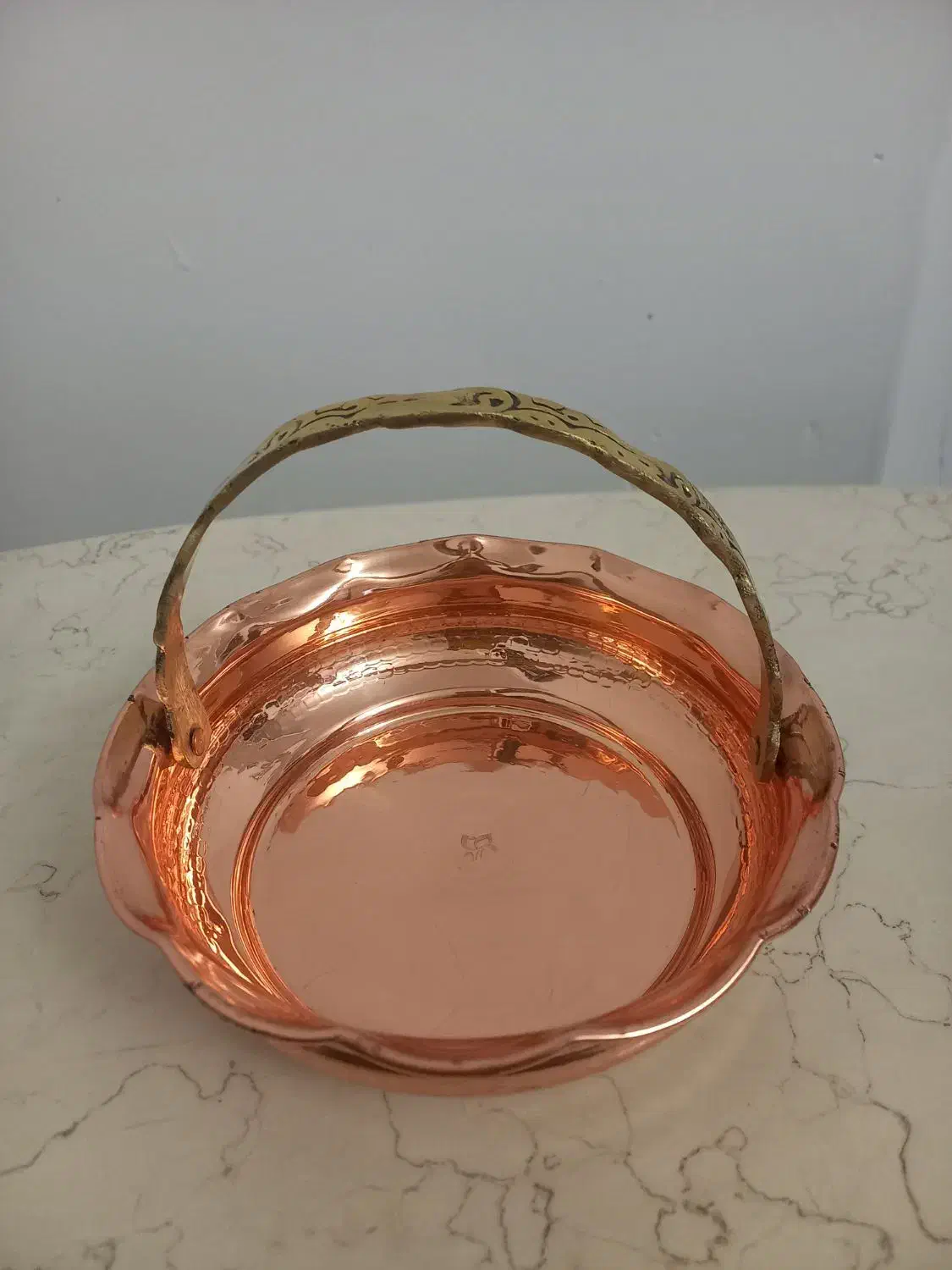 سبد مسی جای آجیل نو|ظروف سرو و پذیرایی|سنندج, |دیوار