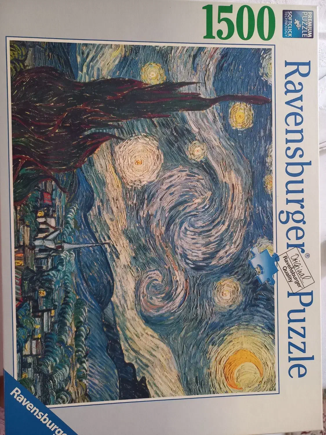 پازل ۱۵۰۰ تیکه راونز برگر آلمانی آکبند شب پرستاره|کلکسیون و سرگرمی|تهران, قیطریه|دیوار