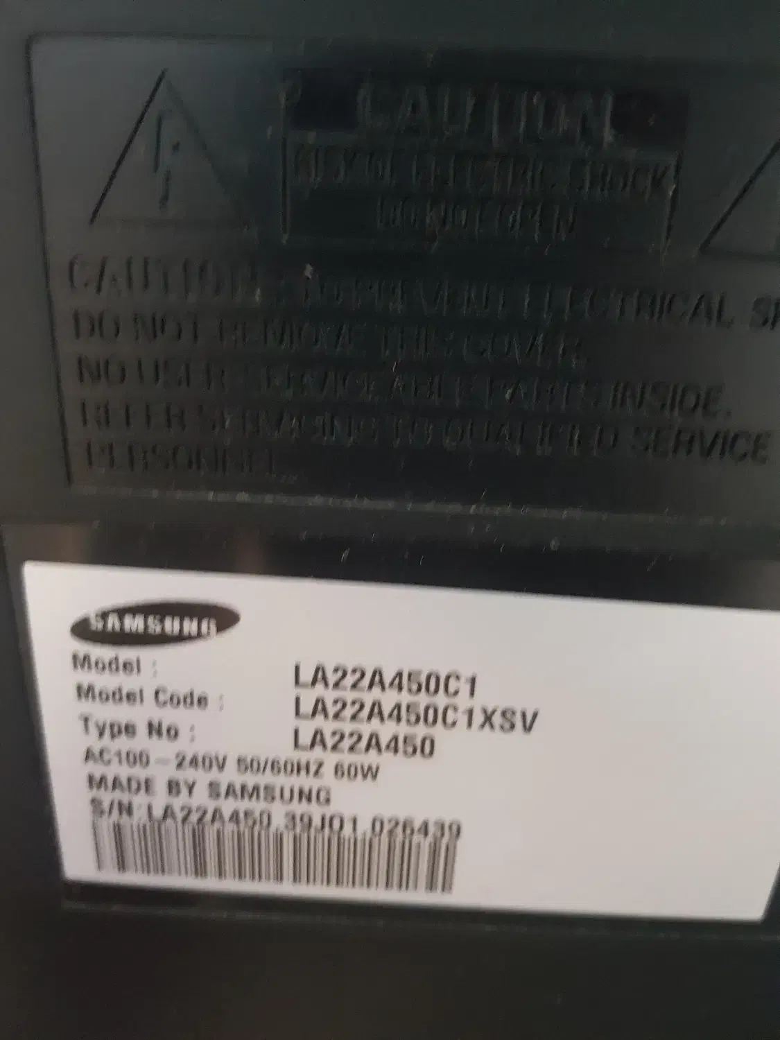 تلویزیون سامسونگ السی دی ۲۲اینچ|تلویزیون و پروژکتور|تهران, طرشت|دیوار