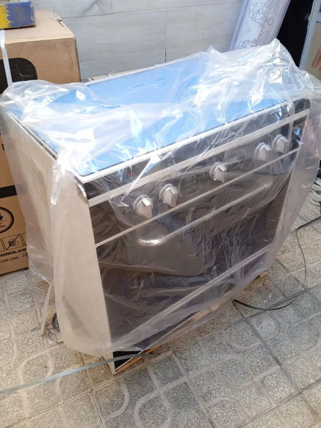 اجاق گاز پنج شعله طرح فر نو|اجاق گاز و لوازم برقی پختوپز|مشهد, خواجه ربیع|دیوار