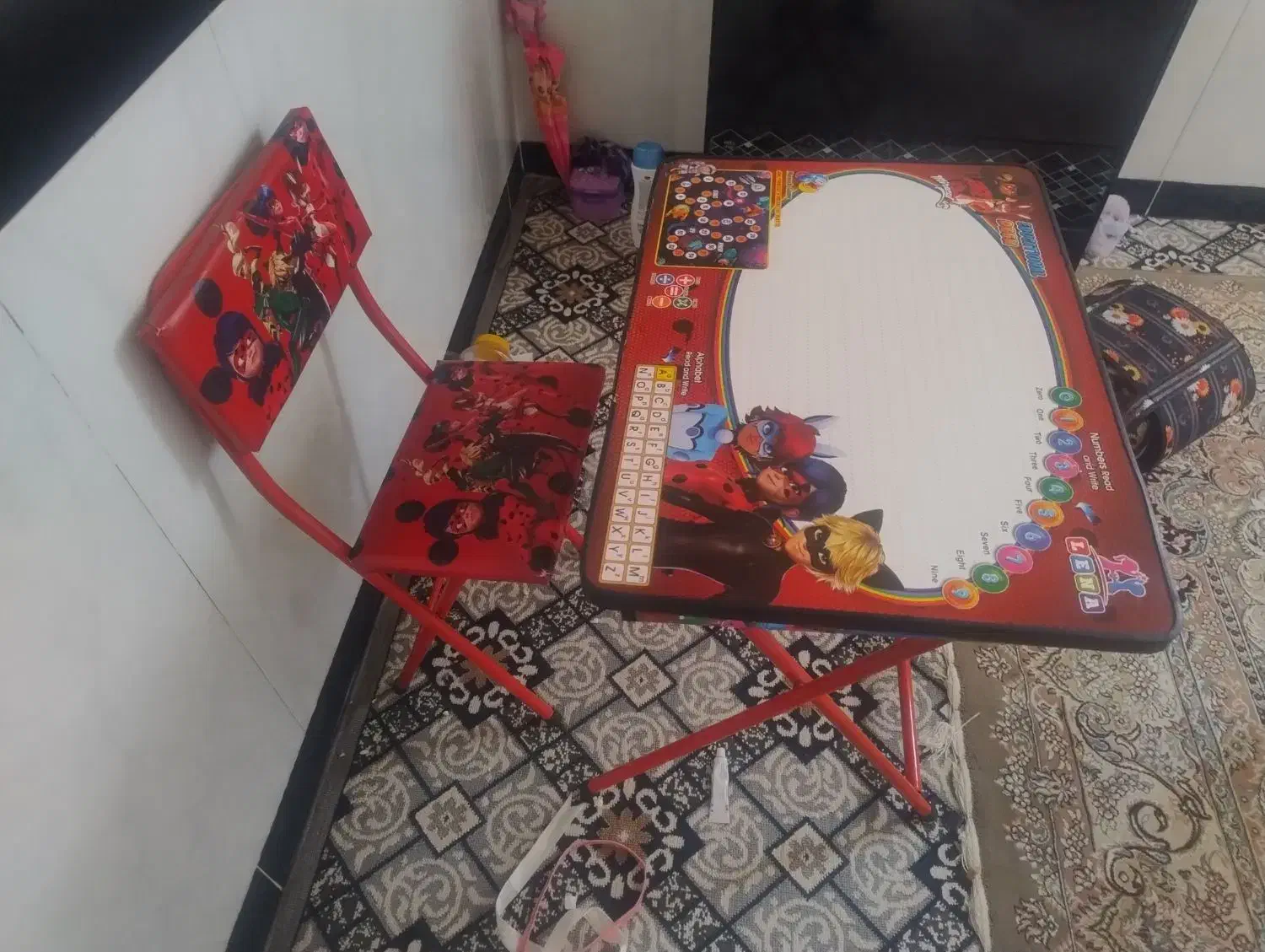 میز صندلی تحریر|میز تحریر و کامپیوتر|جوانرود, |دیوار