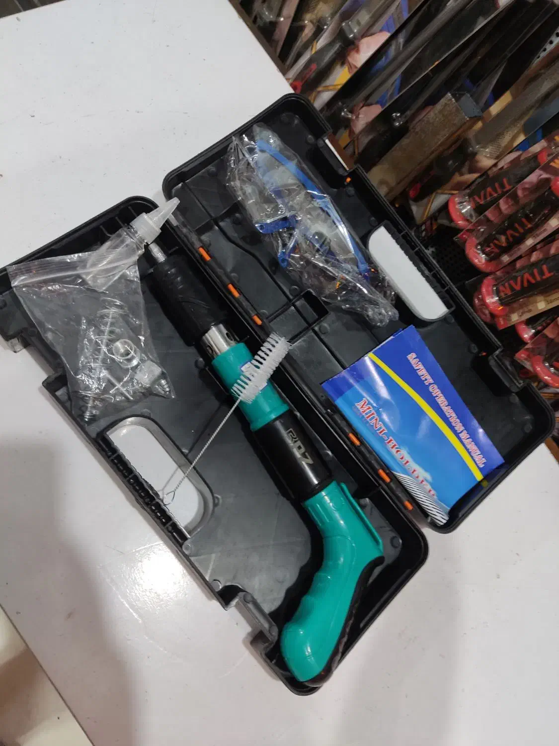 تفنگ میخکوب دستی میخ چاشنی سرهمی ابزار رسولی|ماشین‌آلات صنعتی|بیرجند, |دیوار