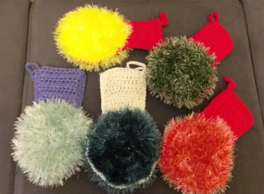 لیف دست بافت|لوازم حمام|گرگان, |دیوار