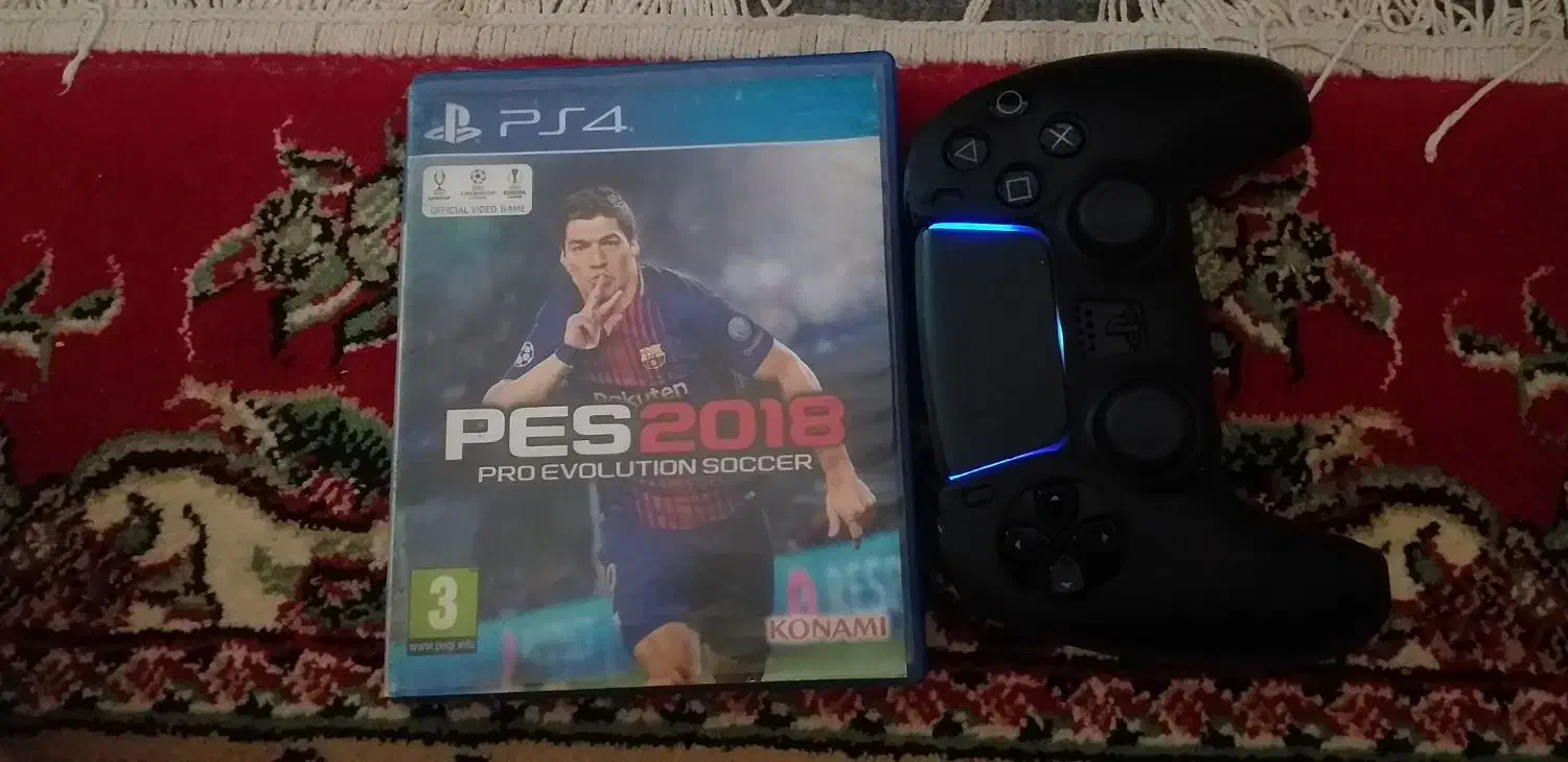 بازی  فوتبالpes 2018 ps4|کنسول، بازی ویدئویی و آنلاین|لنگرود, |دیوار