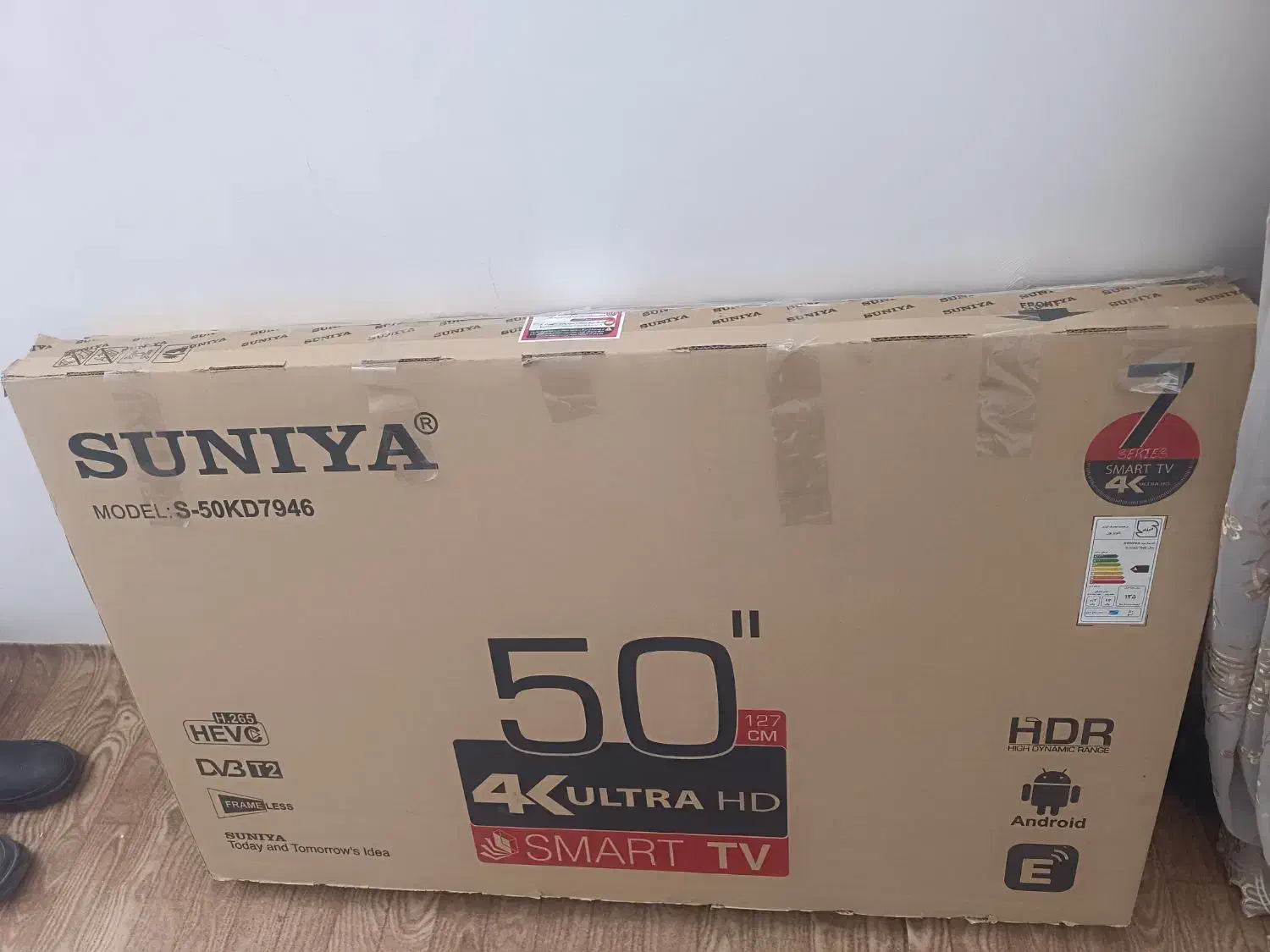 تلویزیون سونیا اسمارت 4k اندروید 50 در حد آک|تلویزیون و پروژکتور|لنجان, |دیوار