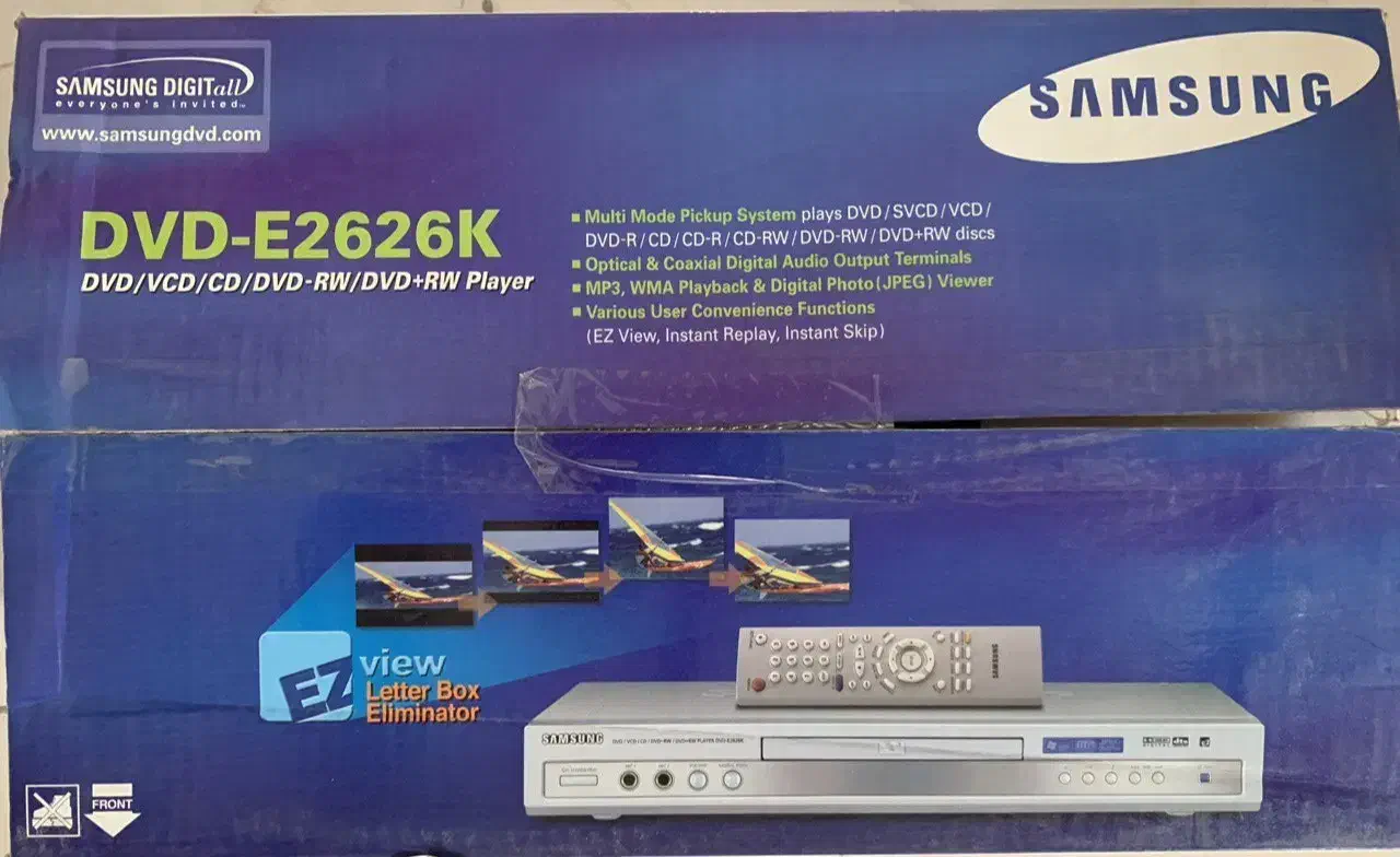 دی وی دی سامسونگ مدل E2626K|پخش‌کننده DVD و ویدیو|پردیس, فاز ۸|دیوار