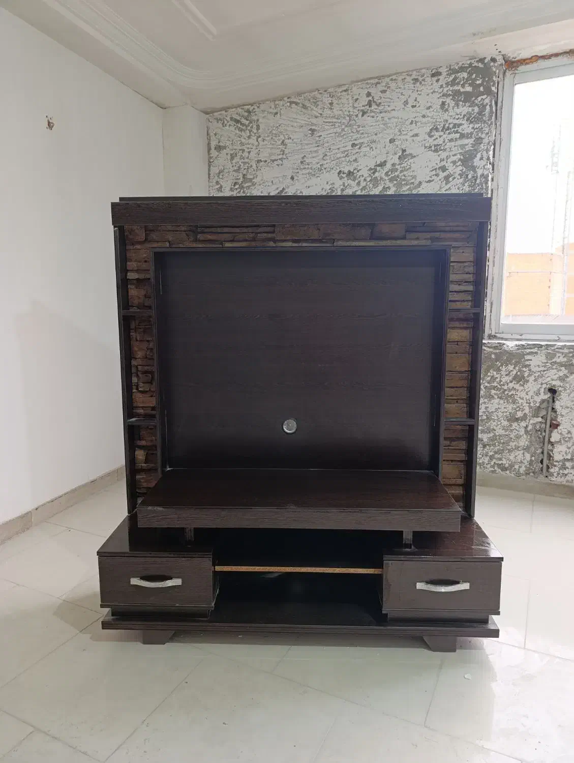 میز تلویزیون چوبی|میز تلویزیون|بابکان, |دیوار