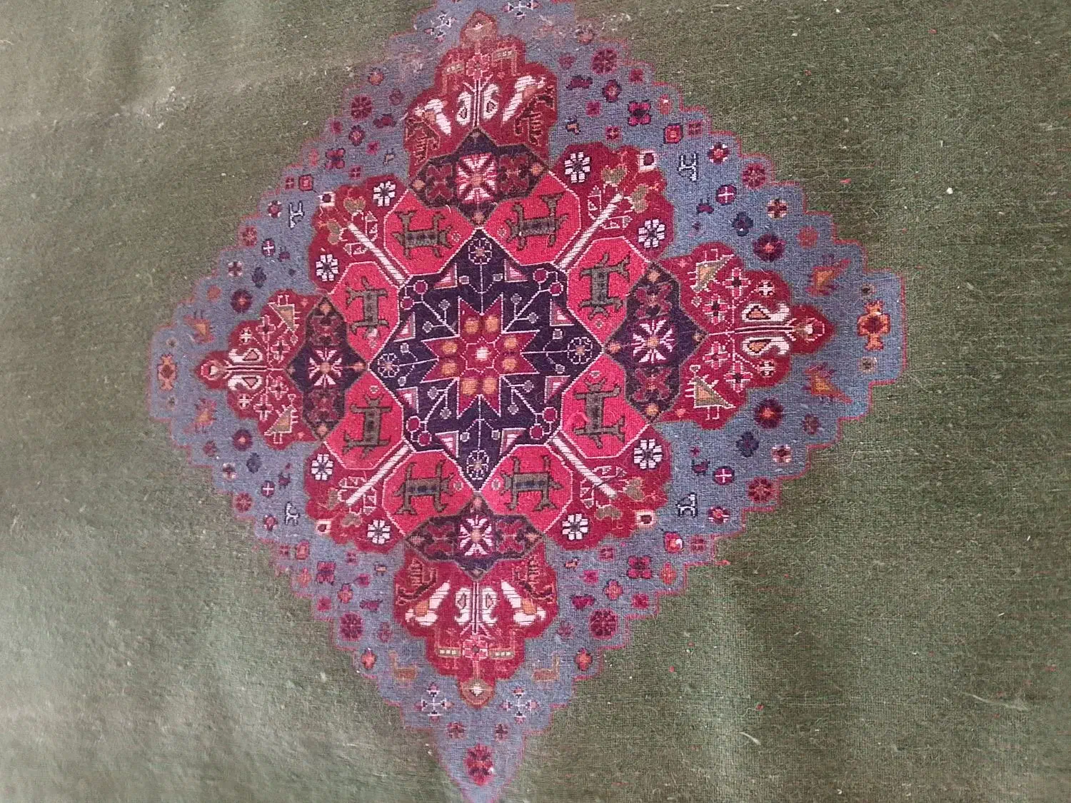 قالی دستباف 2×2|فرش|مشهد, رباط طرق|دیوار