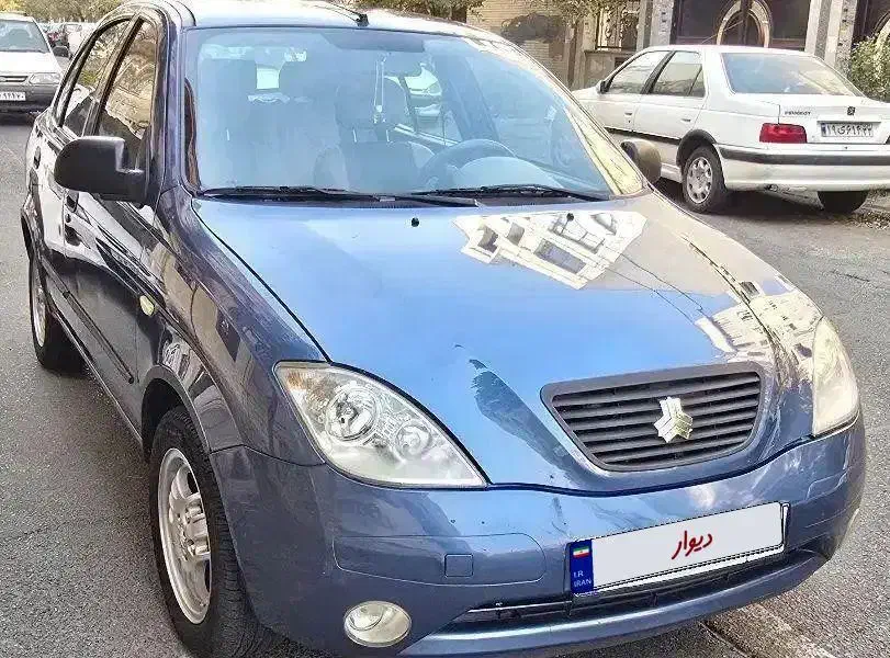 تیبا2/آبی اطلسی/مدل95/بیرنگ|خودرو سواری و وانت|تهران, ستارخان|دیوار