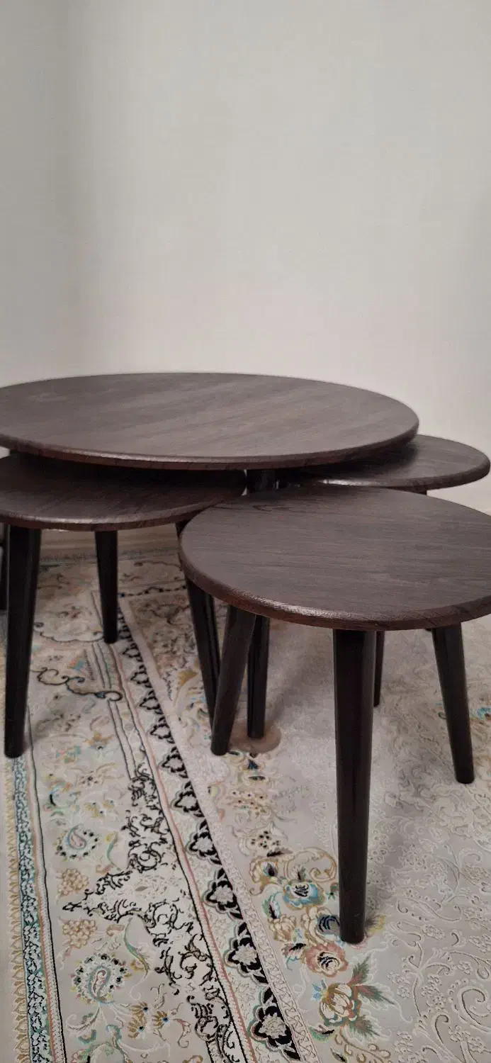 مبل راحتی هفت نفره همراه جلومبلی و عسلی|مبلمان خانگی و میز عسلی|بهارستان, |دیوار