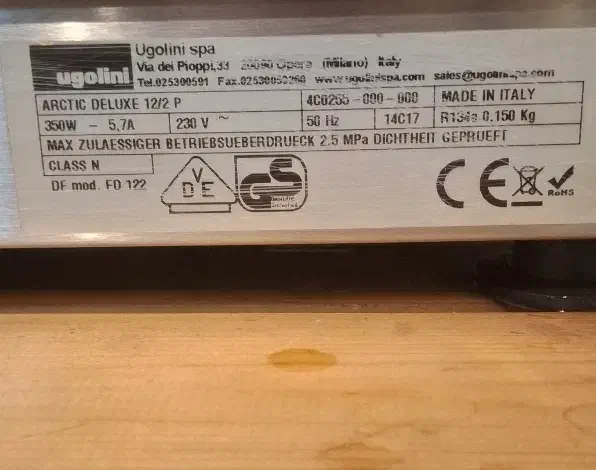 شربت سرد کن دوتایی ایتالیایی اوگولینی ugolini|سایر لوازم برقی|تهران, فردوس|دیوار