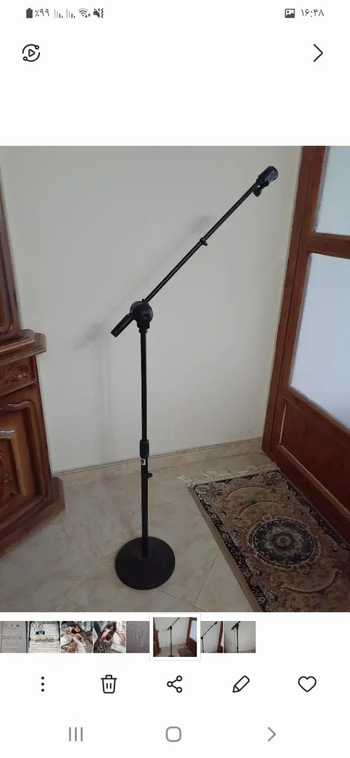 پایه میکروفن|سیستم صوتی خانگی|مهاجران, |دیوار