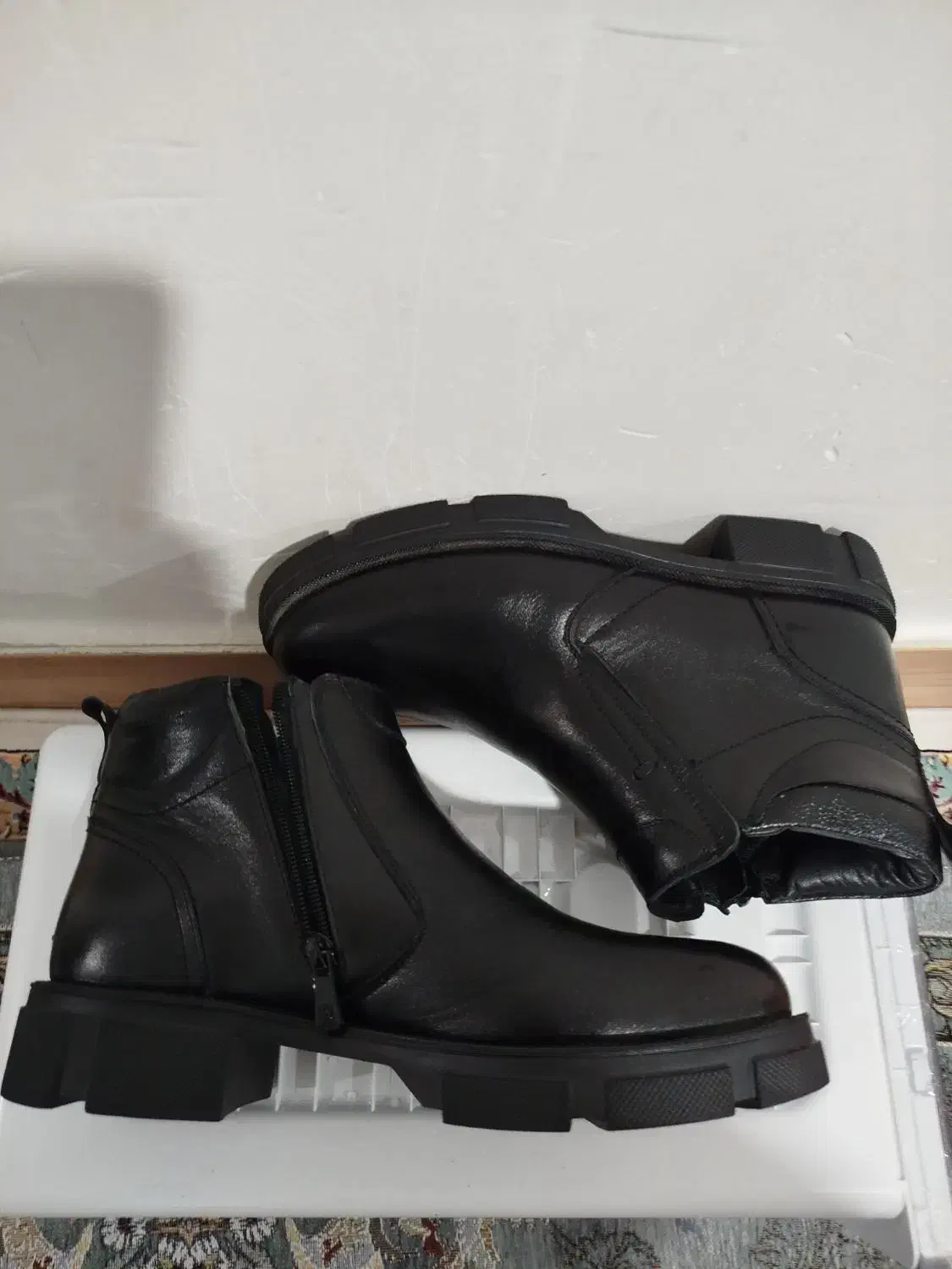 فروش نیم بوت چرم|کیف، کفش، کمربند|آزادشهر, |دیوار