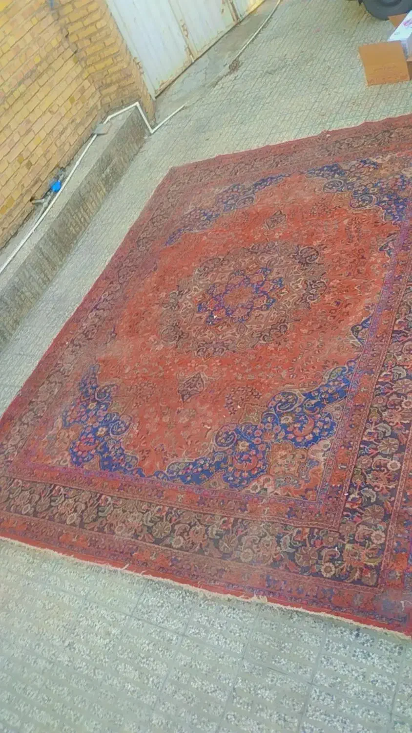 فرش دست بافت قدیمی|فرش|گنبد کاووس, |دیوار