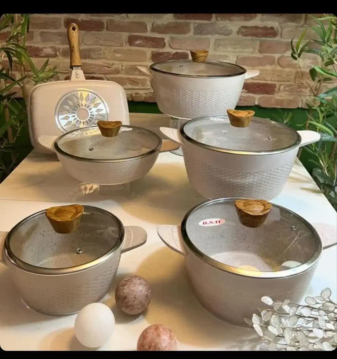 قابلمه چدن BSH مدل طرح ماهی گرانیتی طرح اقساط چکی|ظروف پخت‌وپز|یزد, |دیوار