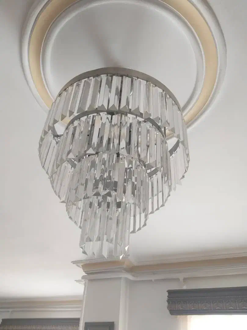 ۲ عددلوستر سایز ۴۰ باتخفیف|لوستر و چراغ آویز|رشت, یخسازی|دیوار