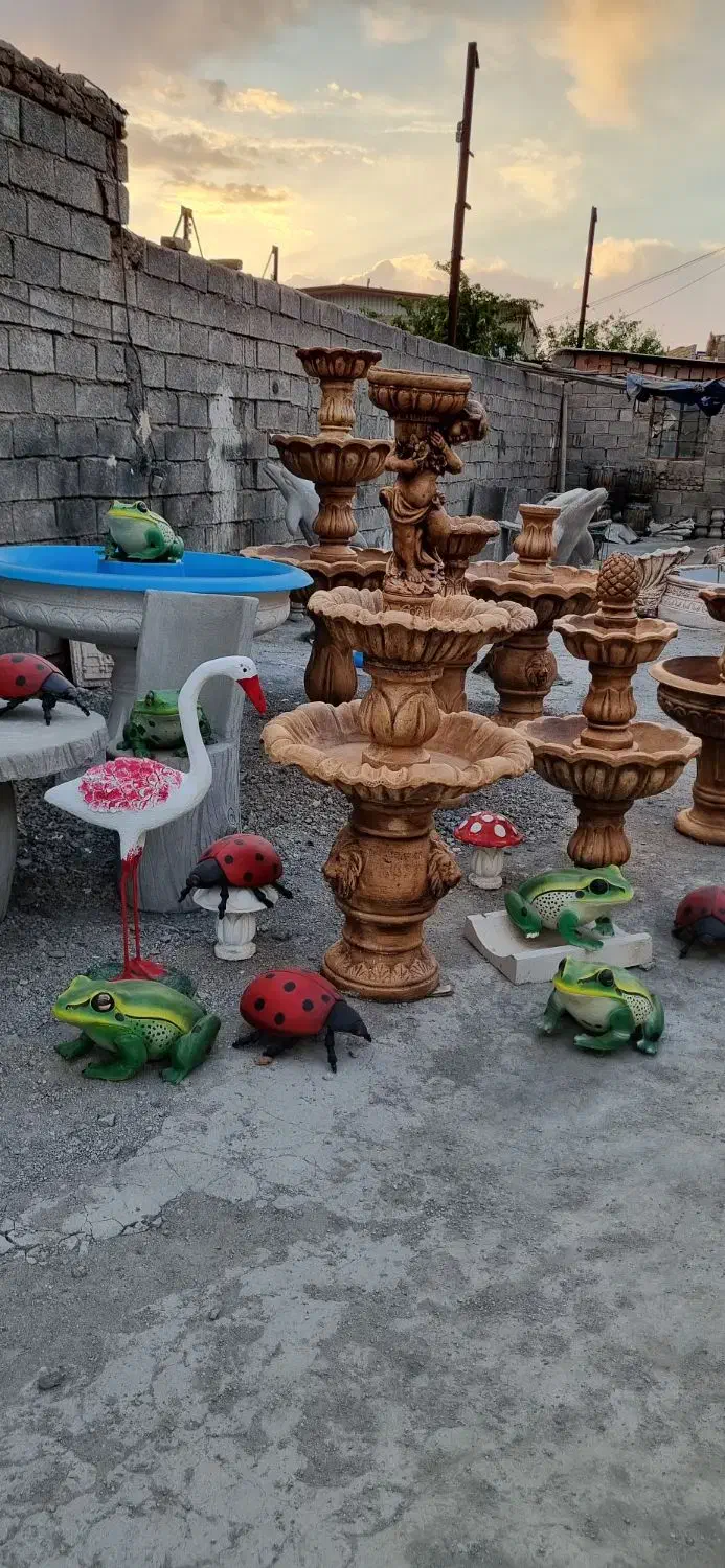 انواع آبنما بتنی|خدمات پیشه و مهارت|کرمان, |دیوار