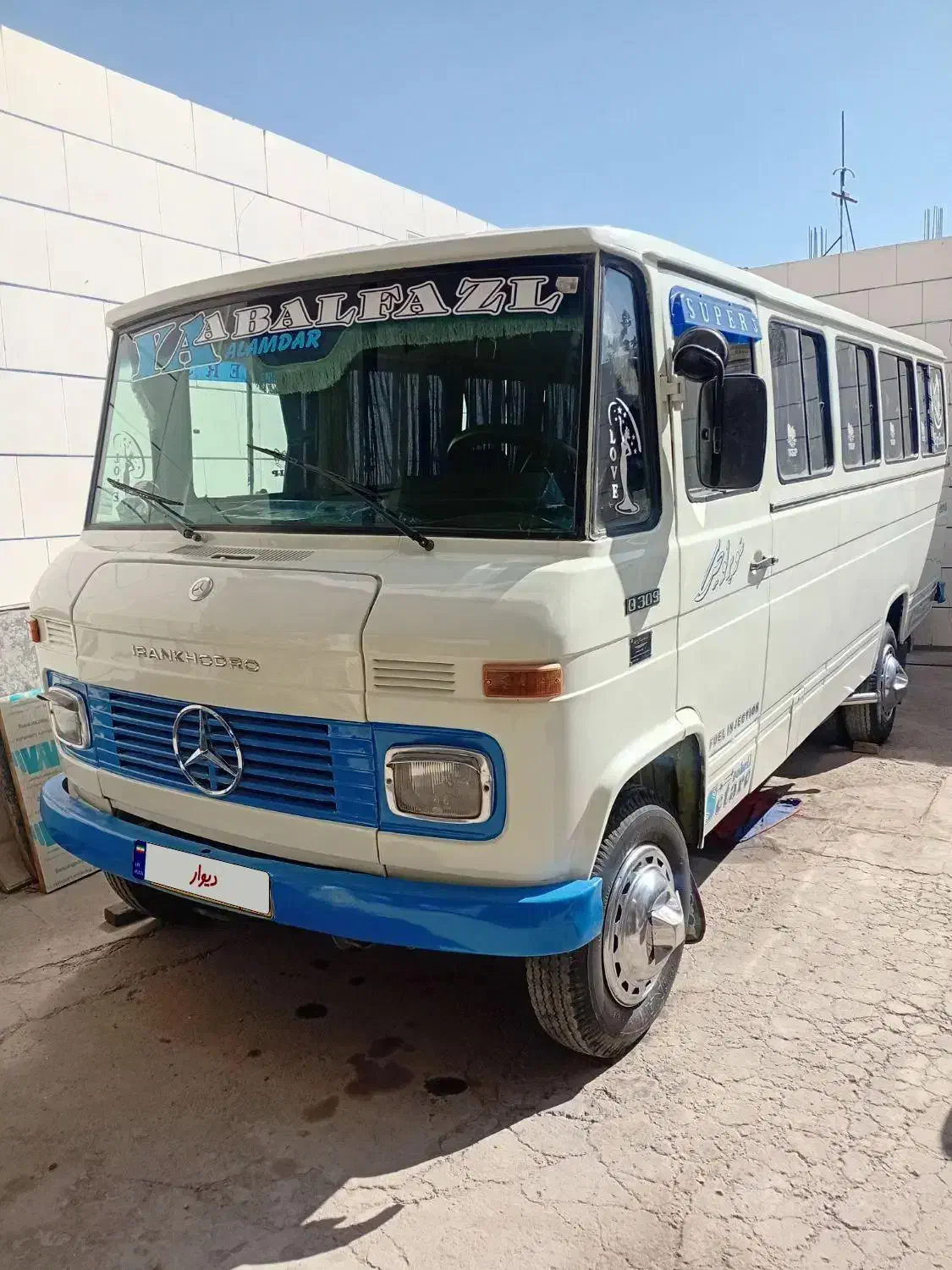 مینی بوس بنز مدل ۷۱|خودرو سنگین|فلاورجان, |دیوار