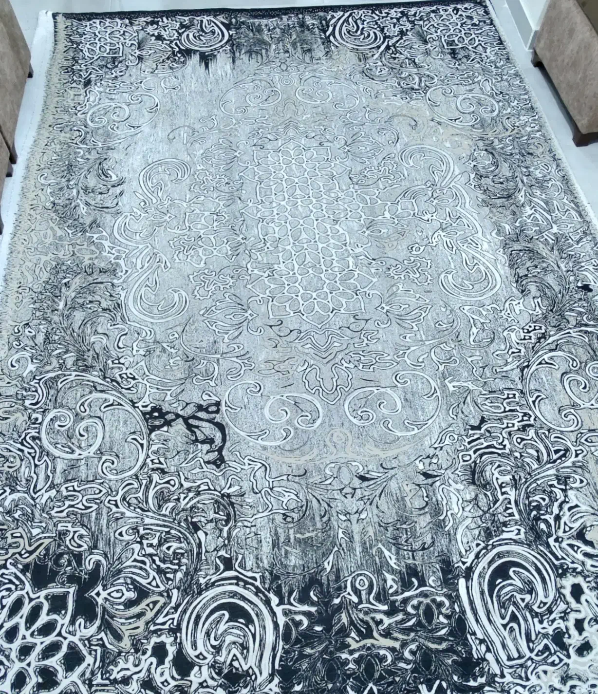 فرش ۹ متری با روفرشی کشدار مخمل|فرش|رباطکریم, رباطکریم|دیوار