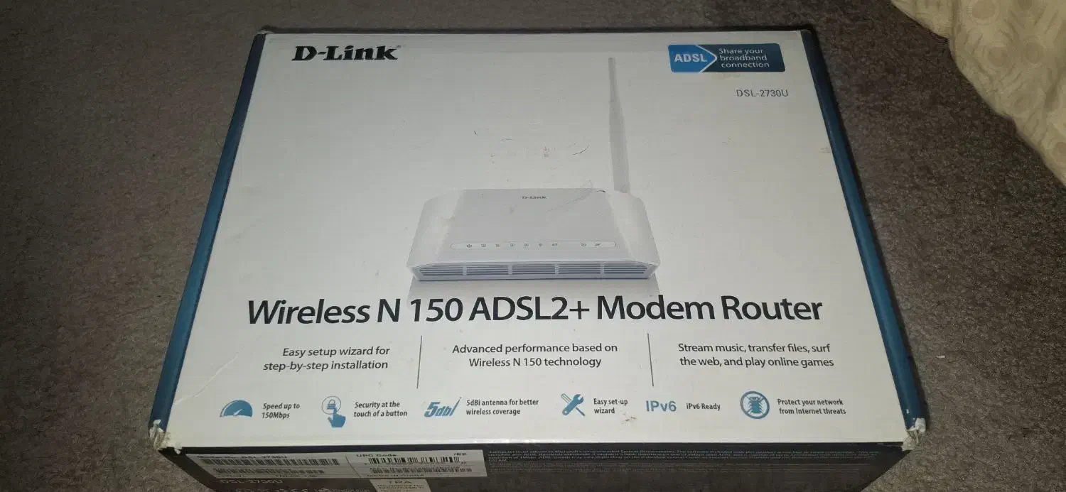 مودم.روتر دی لینک dlink|مودم و تجهیزات شبکه|شیراز, گویم|دیوار