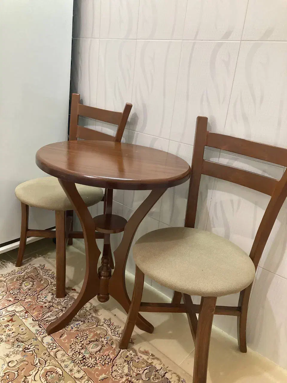 سرویس دو نفره غذاخوری در حد نونو|میز و صندلی غذاخوری|نهاوند, |دیوار