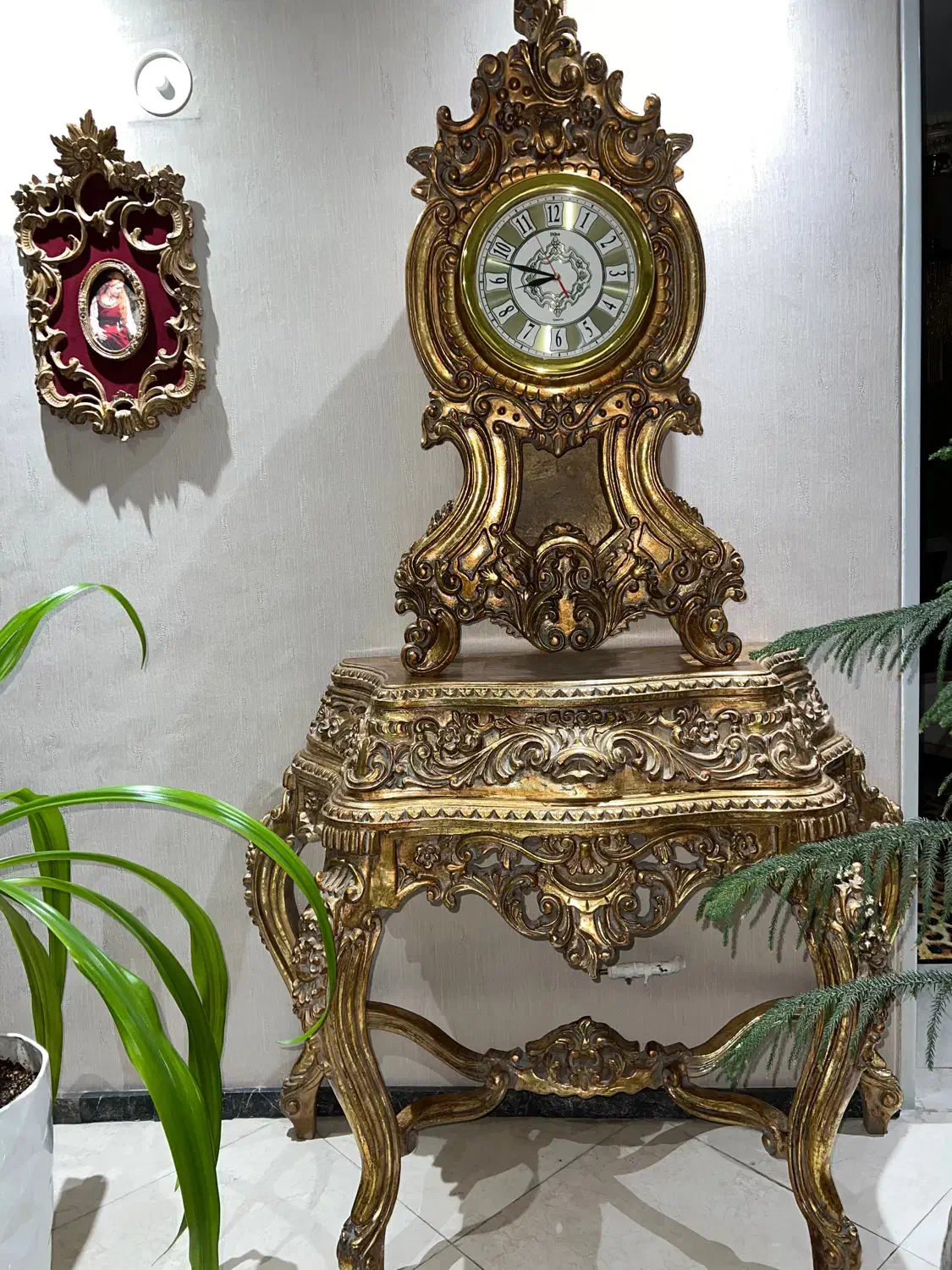 ساعت کنسول|بوفه، ویترین، کنسول|پاکدشت, پاکدشت (مامازند)|دیوار