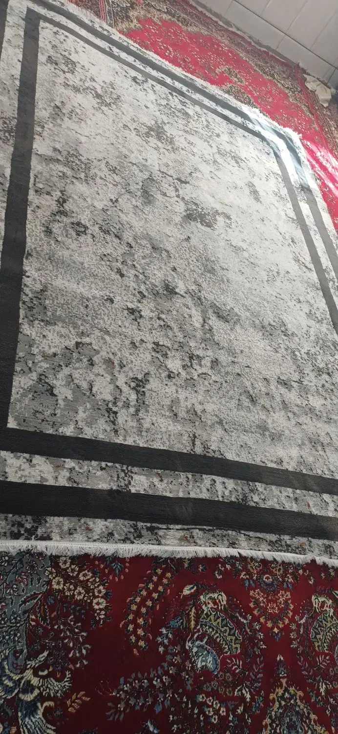 ۲تخته فرش ۹متری ۵۰۰شانه جدید طوسی|فرش|کاشان, راوند|دیوار