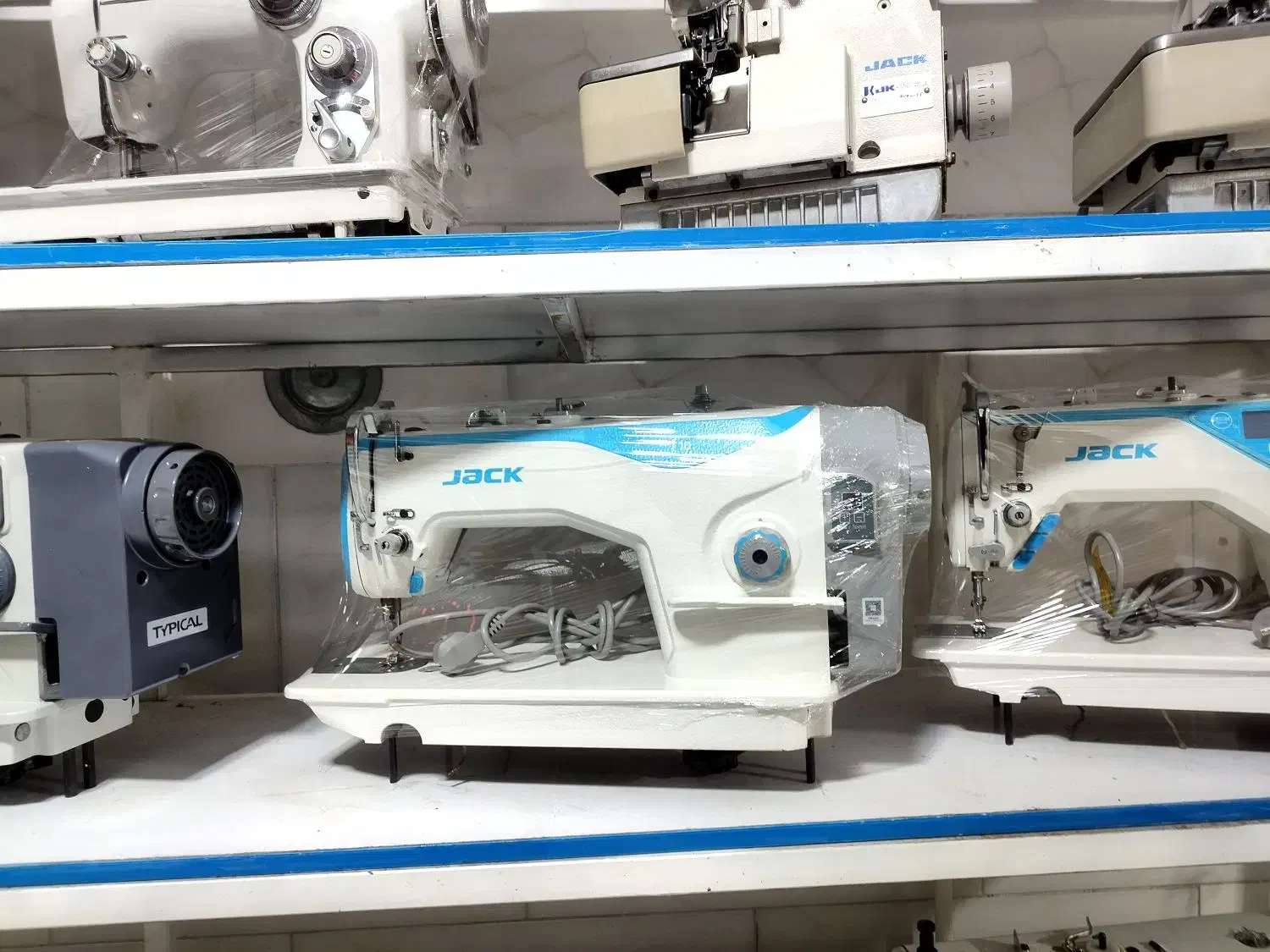 چرخ خیاطی جک راسته دوز میاندوز جک سردوز 4نخ جک|چرخ خیاطی و ریسندگی|گنبد کاووس, |دیوار