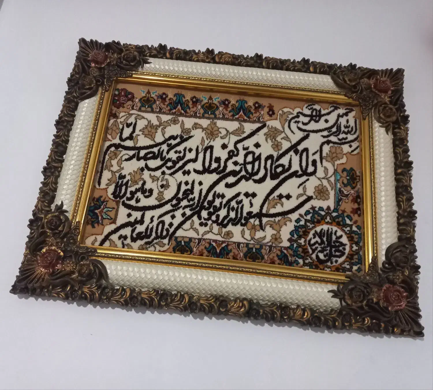 تابلو آن یکاد|تابلو فرش|رباطکریم, شترخوار|دیوار