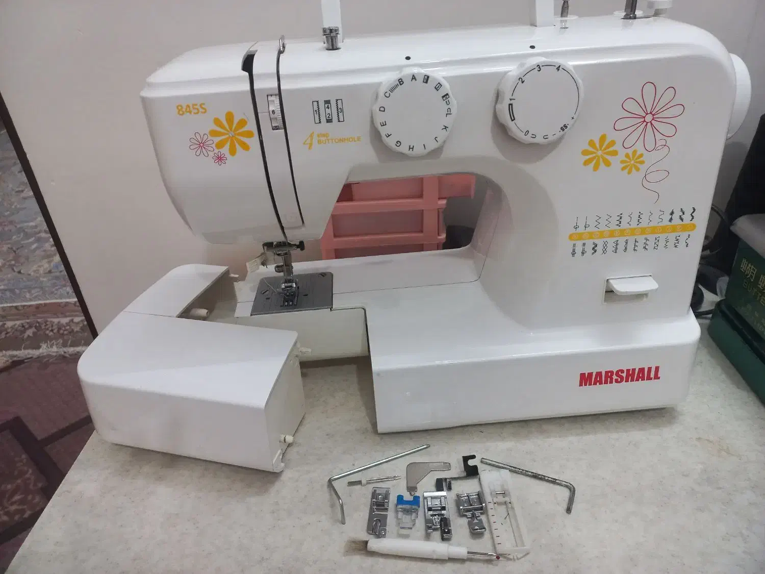 چرخ خیاطی مارشال مدل ۸۴۵s|چرخ خیاطی و ریسندگی|خمینی‌شهر, |دیوار