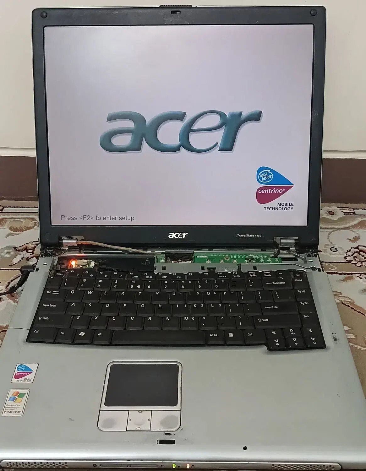 لپ تاپ acer مدل traveler 4150|رایانه همراه|تهران, مهران|دیوار